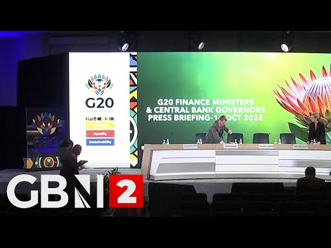 WATCH: G20 representatives hold a news conference