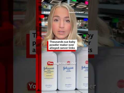 Thousands in UK sue Johnson & Johnson over talcum powder cancer risks. #TalcumPowder #BBCNews