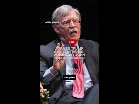 Former Trump adviser-turned-adversary John Bolton indicted