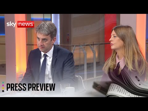 Sky News Press Preview | Theo Usherwood and Ava Santina Evans | Thursday 16 October 2025