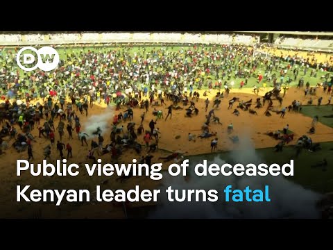 Kenyan police shoot at mourners viewing body of deceased leader Odinga, killing at least 3 | DW News