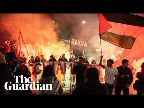 Protests erupt around the world as Israel intercepts Global Sumud Flotilla