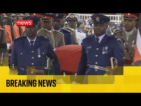 Funeral service held for former Kenyan Prime Minister Raila Odinga in Nairobi