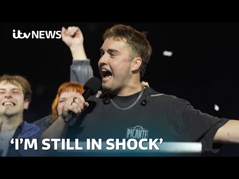 ‘I’m still in shock’: Sam Fender wins Mercury Prize for his album People Watching | ITV News