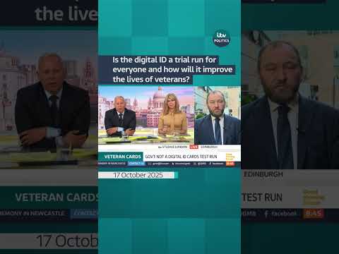 Is the digital ID a trial run for all and how will it improve the lives of veterans #itvnews