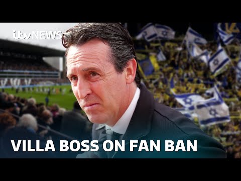 Watch live –  Aston Villa manager faces the media as No 10 works ‘at pace’ to reverse ban on fans