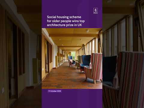 Social housing for older people wins top architecture prize in UK
