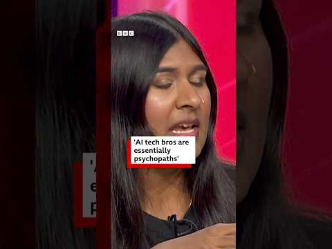 Are AI tech bros ‘psychopaths’? #AI #BBCNews