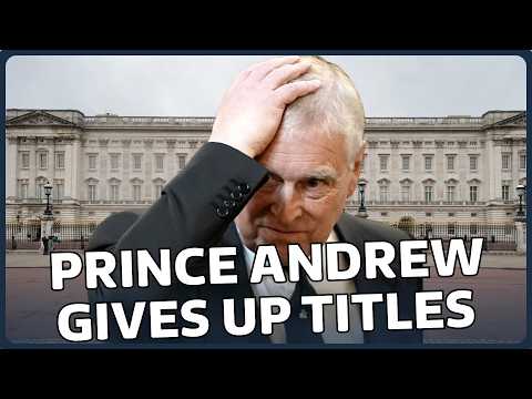 Prince Andrew gives up Duke of York title and honours | Talking Royals | ITV News