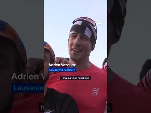 Students run inside iconic accommodation in Switzerland | DW News