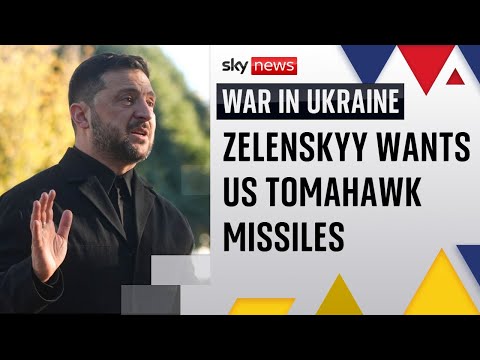 ‘Putin is afraid’, says Zelenskyy – as Tomahawk missiles not ruled out | Ukraine war