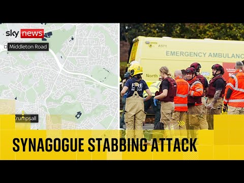 BREAKING: At least four people injured after attack at Manchester synagogue