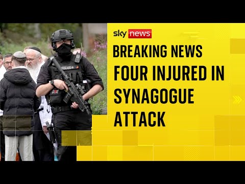 BREAKING: Major incident declared after people stabbed at synagogue in Manchester