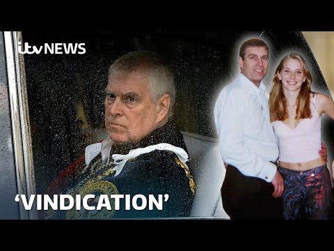 Virginia Giuffre’s family call on King to strip Andrew of prince title | Talking Royals | ITV News