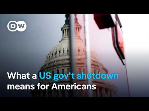 How a US government shutdown might affect ordinary Americans | DW News