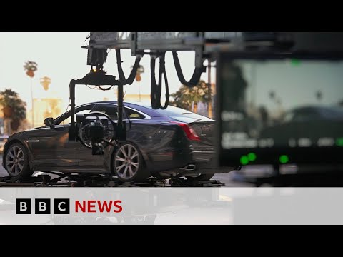 The new tech making movie car stunts more realistic | BBC News