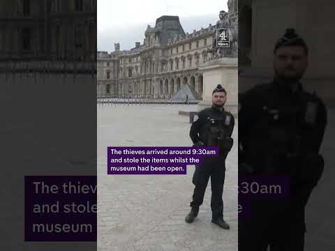 Louvre robbery forces museum to shut for the day