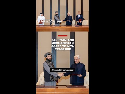 Pakistan and Afghanistan agree to new ceasefire