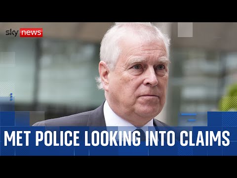 Met Police looking into reports Prince Andrew asked officer to investigate accuser