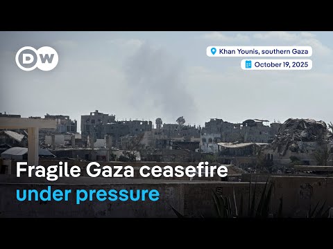 Israeli military strikes series of targets across Gaza | DW News