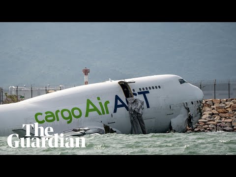 Two people reported killed after cargo plane skids off airport runway