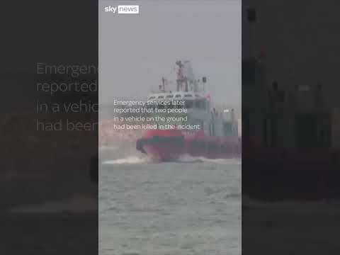 Cargo plane crash kills two people