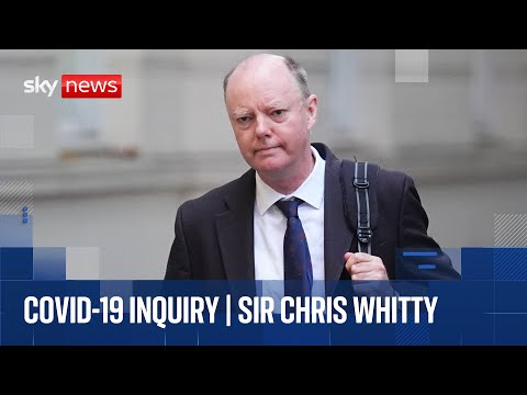 COVID-19 Inquiry | Professor Chris Whitty examines impact on children and young people