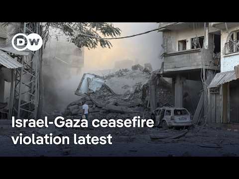 Israel-Hamas ceasefire remains in place, says Trump | DW News