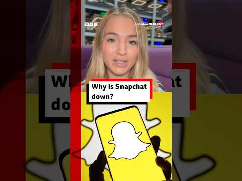 Why is Snapchat down? #Snapchat #BBCNews