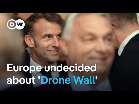 European leaders remain hesitant about funding a ‘Drone Wall’ | DW News