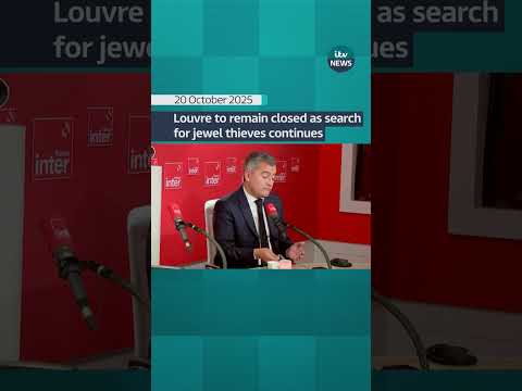 Louvre to remain closed as search for jewel thieves continues