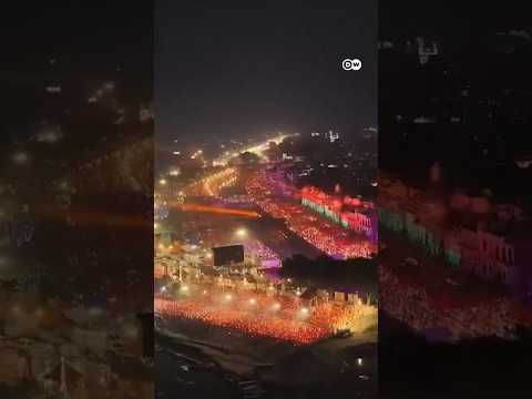 Diwali celebrations in India’s holy city of Ayodhya | DW News