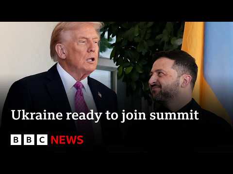 Zelensky ready to join Trump-Putin talks after ‘frank’ White House meeting | BBC News