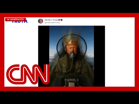 Trump mocks ‘No Kings’ rallies in vulgar social media post