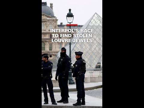 Interpol’s race to find stolen Louvre jewels
