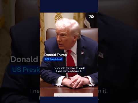 Trump discusses possibility of Ukrainian victory of the war | DW News