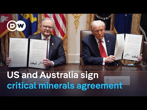 Mineral deal secures supply amid China clampdown | DW News