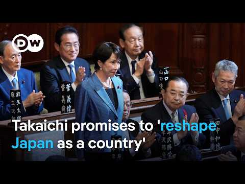 Sanae Takaichi named Japan’s first female prime minister |  DW News