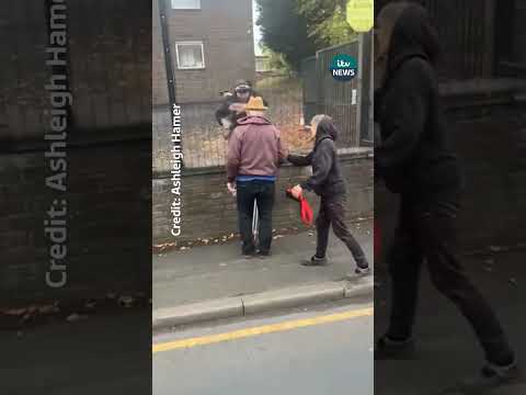 ‘He’s got a bomb’: Police in Manchester surround suspect at synagogue