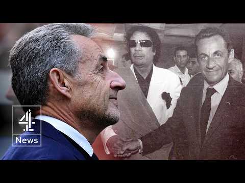 French ex-president Sarkozy jailed over Gaddafi cash deal