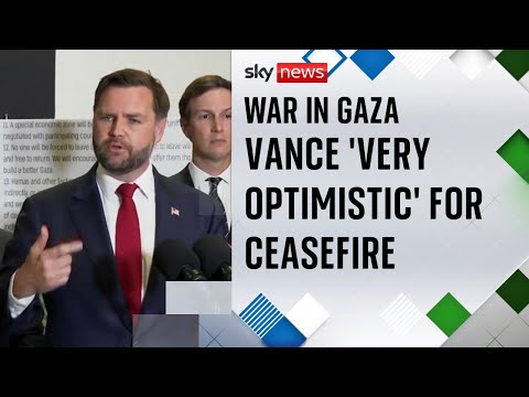 JD Vance, Witkoff and Kushner speak in Israel | War in Gaza