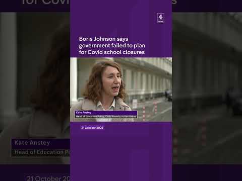 Boris Johnson gives evidence at Covid inquiry