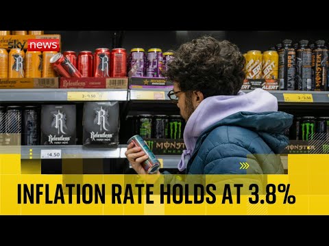 BREAKING: Inflation sticks at 3.8%