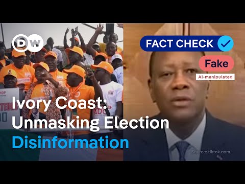 Fact check: Disinformation spreads ahead of Ivory Coast’s elections | DW News