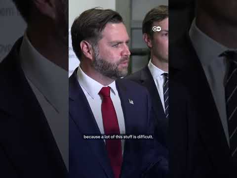 ‘A lot of this stuff is difficult’ JD Vance on securing the US-brokered ceasefire | DW News