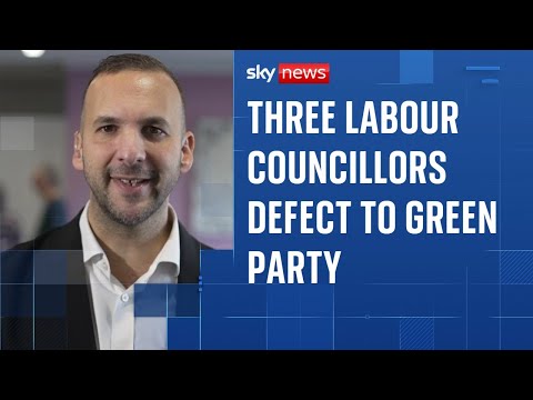 Green Party leader reveals defection of three Labour councillors