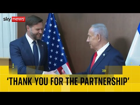 ‘We have a very tough task ahead of us’: JD Vance and Netanyahu reaffirm US-Israel partnership