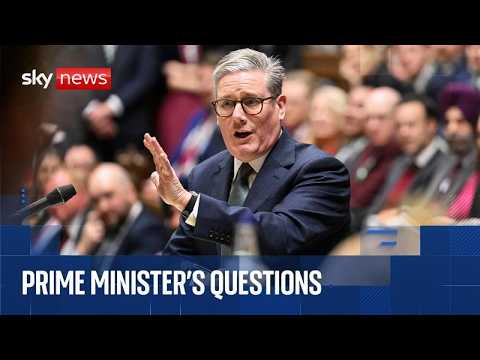 PMQs | Sir Keir Starmer faces Kemi Badenoch in the Commons
