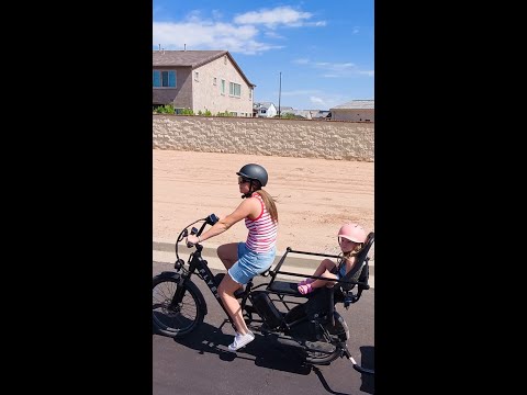 Her daughter has cerebral palsy, so this mom left her car in the garage and started using an e-bike