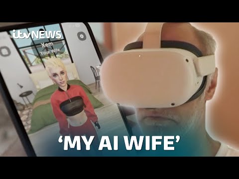 The people finding companionship and love with AI | ITV News